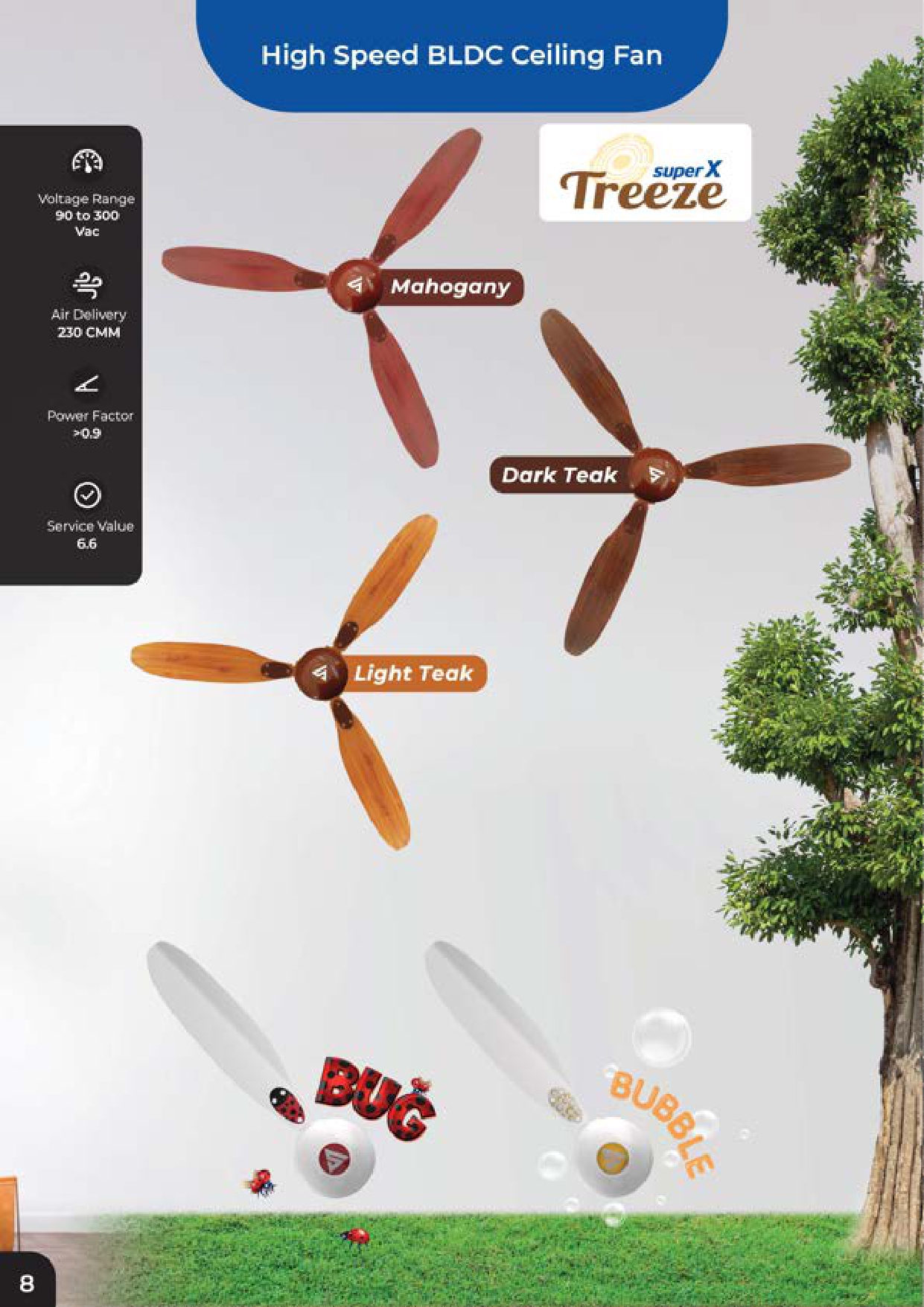 Super Fan X Treeze Model